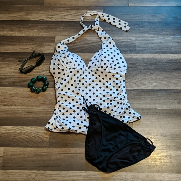 Apt 9 halter swim top Sz L - Picture 1 of 3